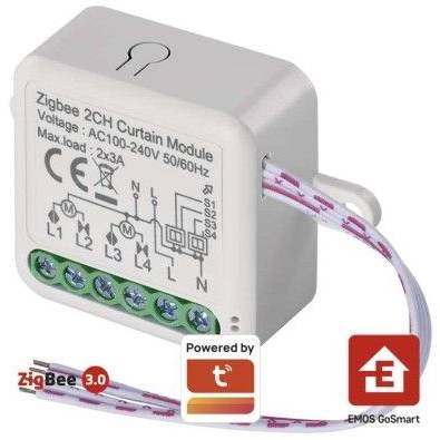 GoSmart modul motorický IP-2122CZ, ZigBee, 2-kanálový EMOS