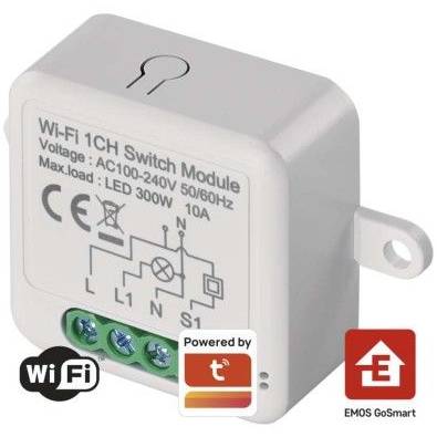 GoSmart modul spínací IP-2101SW, Wi-Fi, 1-kanálový EMOS