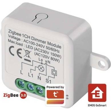 GoSmart modul stmívací IP-2111DZ, ZigBee, 1-kanálový EMOS