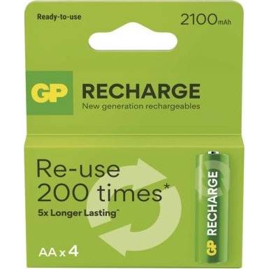 Nabíjecí baterie GP Recharge 2100 AA (HR6) 4ks GP