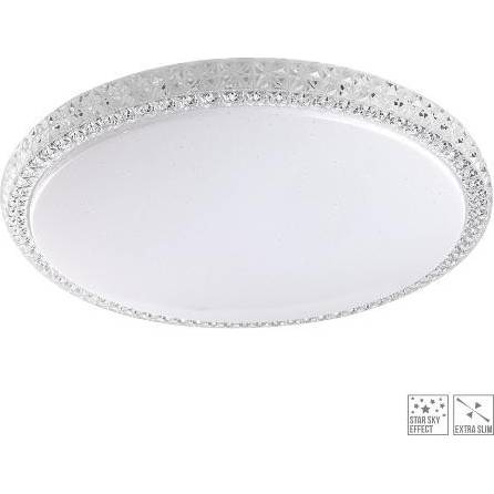 AMBIA LED/36W,4000K, WHITE/CLEAR Massive