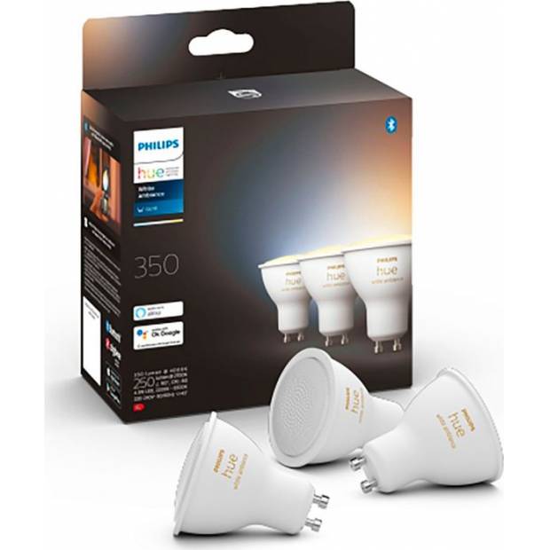 Hue Bluetooth 3x žárovka LED GU10 4,3W 350lm 2200-6500K Massive