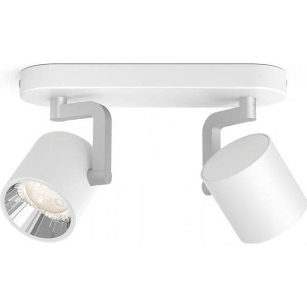 LED Bodové svítidlo Philips Byrl 50672/30/P0 s funkcí SceneSwitch bílé Massive