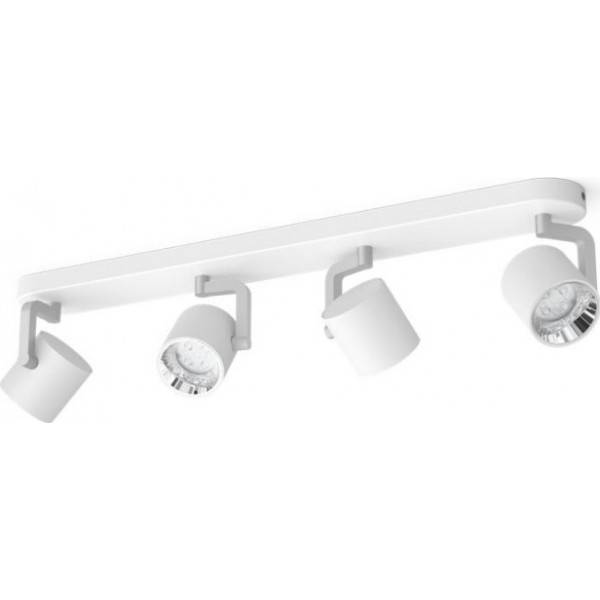 LED bodové svítidlo Philips Byrl 50674/30/P0 s funkcí SceneSwitch bílé Massive