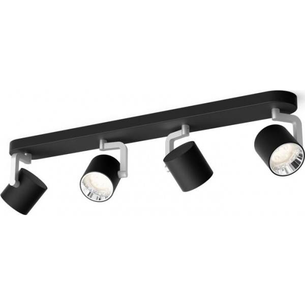 LED Bodové svítidlo Philips Byrl 50674/30/P0 s funkcí SceneSwitchčerné Massive