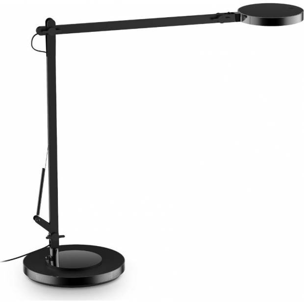 LED Stolní lampa Ideal Lux Futura TL1 nero 204888 černá Massive