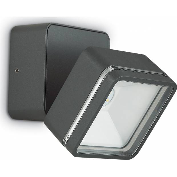 LED Venkovní nástěnné svítidlo Ideal Lux Omega Square AP1 antracite 172514 antracitové Massive