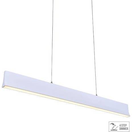 OBLO LED/30W,4000K,MATT WHITE,PENDANT Massive