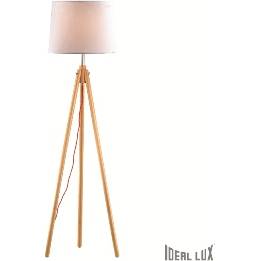 Stojací lampa Ideal Lux York PT1 wood 089805 imitace dřeva Massive