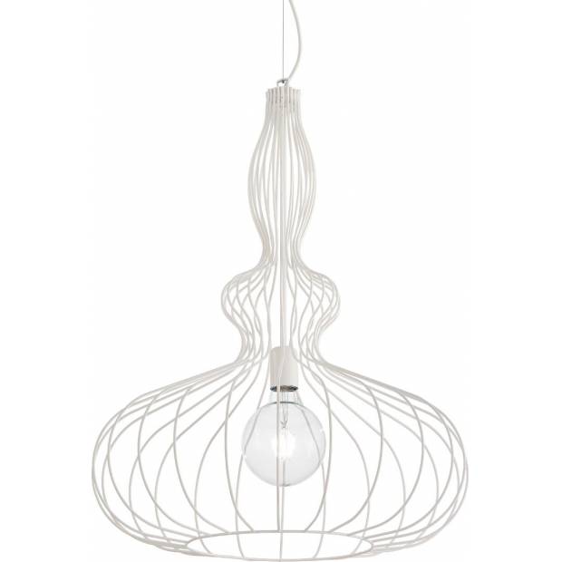 Závěsné svítidlo Ideal Lux Clarissa SP1 bianco 220604 bílé Massive