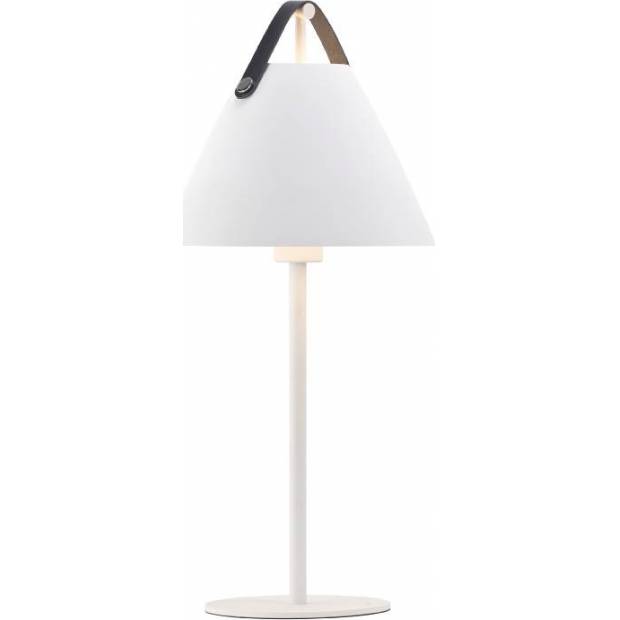 NORDLUX 46205001 Strap - Designová stolní lampa 55cm, bílá Nordlux