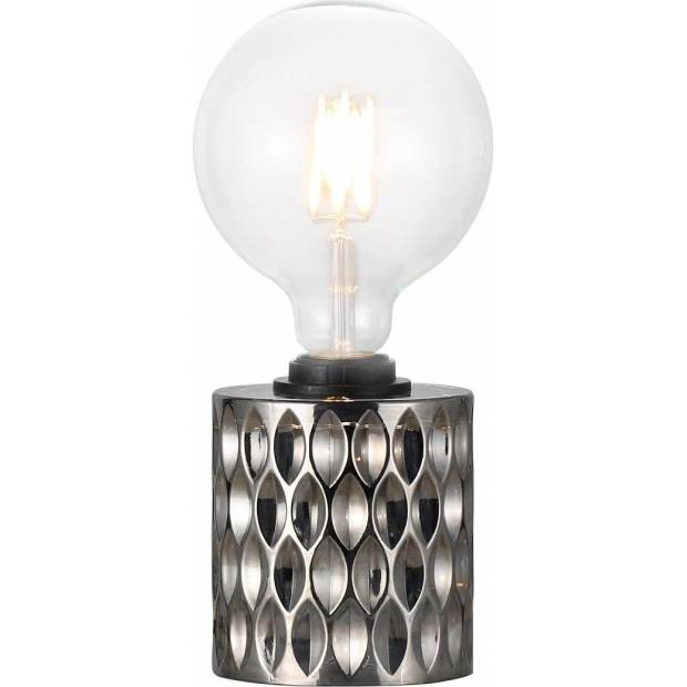 NORDLUX 46645047 Hollywood - Křišťálová stolní lampa Ø10,8 cm, kouřová Nordlux