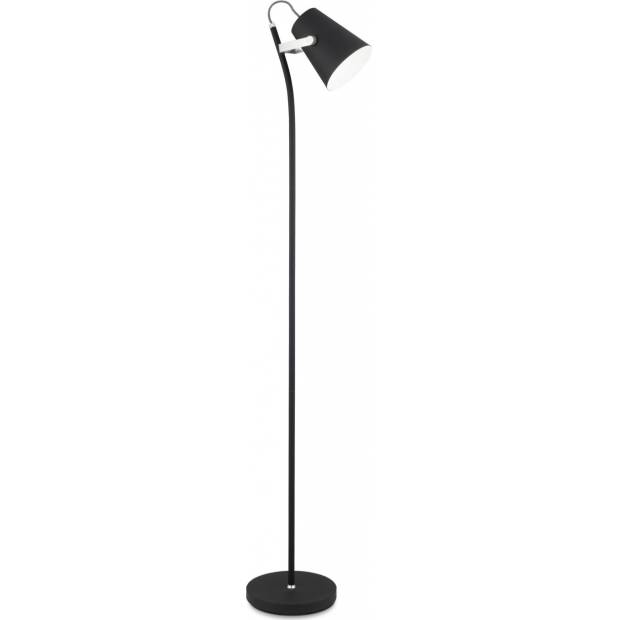 SESSAK ODELM Odette L36417-1M - Moderní stojací lampa 150cm, 28W, černá Nordlux