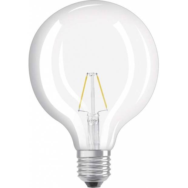 OSRAM Retrofit Globe čirá 230V E27 LED EQ25 2700K SLV