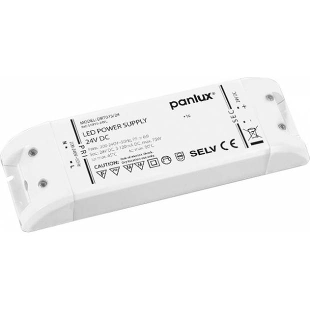 LED DRIVER TENKÝ 75W 24V DC Panlux