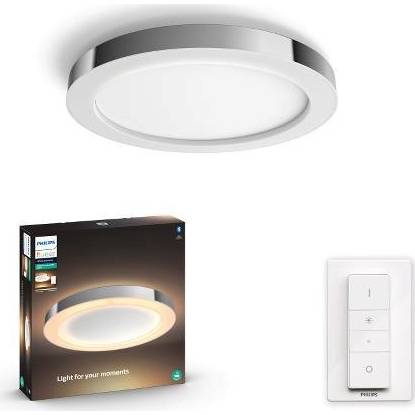 Hue Adore SVÍTIDLO STROPNÍ LED 40W 2400lm 2200-6500K IP44, lesk.chrom BT Philips