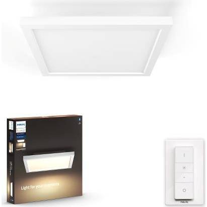 Hue Aurelle SVÍTIDLO STROPNÍ LED 24,5W 2200lm 2200-6500K, bílá 30x30cm BT Philips