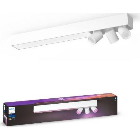 HUE Centris BT SVÍTIDLO PŘISAZENÉ RGB LED 34W + 3x 5,7W GU10,3550lm, 2000-6500K, bílé Philips