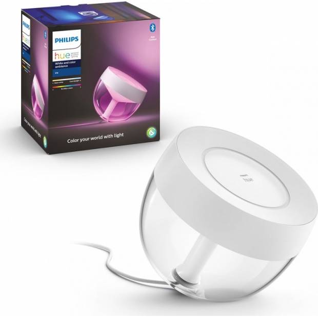 Hue Iris STOLNÍ LAMPA LED 8,1W 570lm, 16mil. barev, bílá  Philips