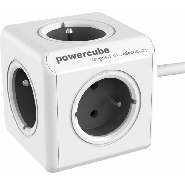 Napájecí kostka PowerCube zásuvka s prodlužovacím kabelem 1.5m na 230V /GREY/